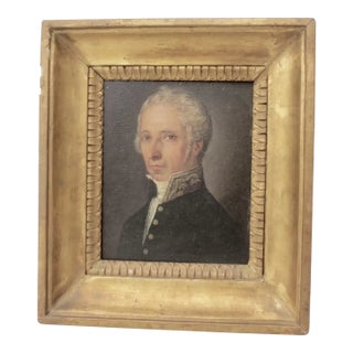18th Century Gentlemans Formal Portrait For Sale