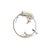 1990s 1990s Mikimoto Estate Akoya Pearl Brooch Sterling Silver 5 mm For Sale - Image 5 of 8