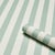 Traditional Schumacher Emma Stripe Wallpaper In Seaglass For Sale - Image 3 of 4