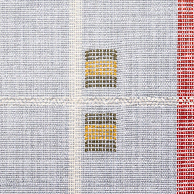 Rustic European SAMPLE - Schumacher X A Rum Fellow Fable Fabric In Fjord For Sale - Image 3 of 4