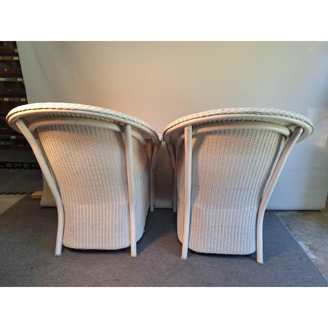 Modern Late 20th Century 2 Lloyd Flanders Reflections Dining Chairs For Sale - Image 3 of 12