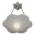 Huge French Art Deco Pendant Light by Degue 1930 France For Sale