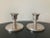 A beautiful pair of American candlesticks, circa early 20th century, USA. A shiny pair of candlesticks for traditional...
