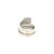 Gucci 1990s Gucci Estate Ring Size 5 Sterling Silver, Size 5 For Sale - Image 4 of 6