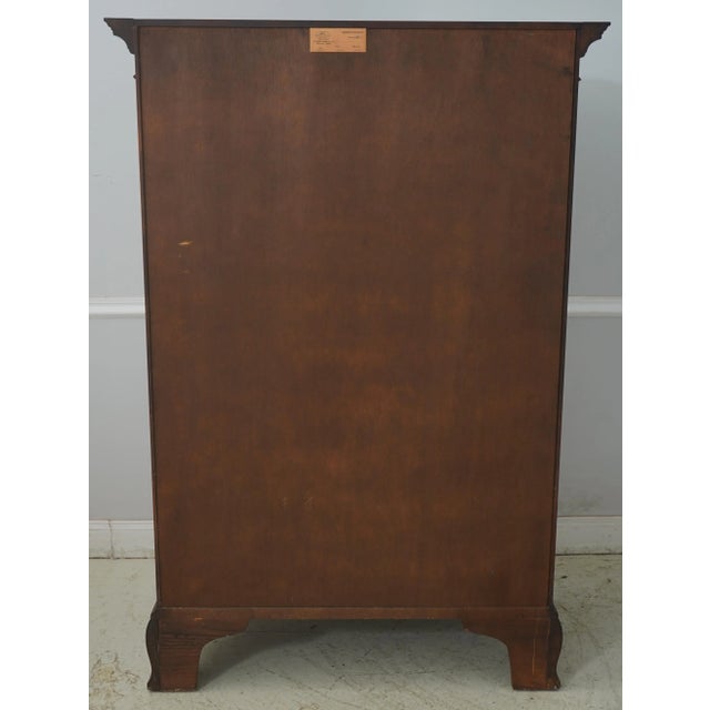 Henkel Harris Mahogany New Market High Chest For Sale - Image 12 of 15