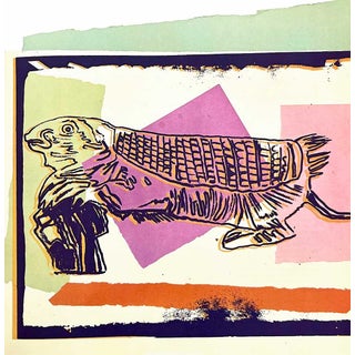 Andy Warhol Mouse Armadillo 1986 Vanishing Animals For Sale