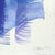 Blue Swirl 1 - Original Blue and Purple Minimalist Ink Abstract on French Linen Paper by Bettina Mauel For Sale - Image 4 of 6