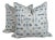 Kravet Jeffrey Marks Frame Pillow Covers, a Pair For Sale