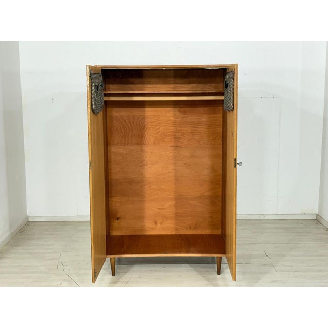 Mid-Century Wardrobe in Oak & Pine, 1960s For Sale - Image 3 of 13