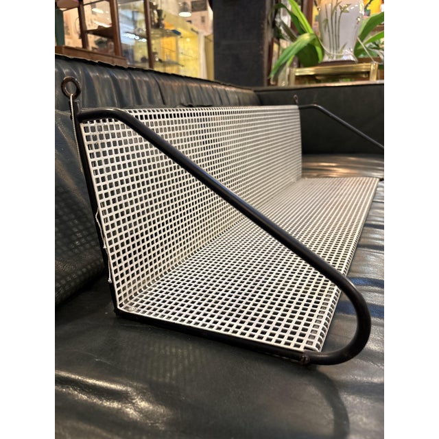 White Metal Wall Shelf from Pilastro, 1950s For Sale - Image 8 of 14