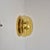 Mid-Century Modern Mid-Century Brass and Glass Flush Mount from Lampukas, Finland, 1960s For Sale - Image 3 of 14