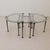 Tables in Bronze and Glass by Lothar Klute, Set of 3 For Sale - Image 6 of 18