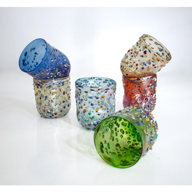 Murano Glasses by Verres for Ribes, 2010, Set of 6 For Sale - Image 6 of 18