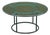 Walter Lamb for Brown Jordan Round 36" Bronze Patio Coffee Table For Sale