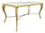 20th Century Gilt Bronze and Marble Coffee Table For Sale