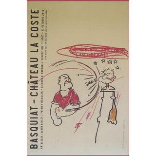 Original Exhibition Poster: Chateau Lacoste after Jean-Michel Basquiat, 2019 For Sale