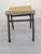 Wood Vintage Pouf in Fabric and Wood, 1960s For Sale - Image 7 of 12