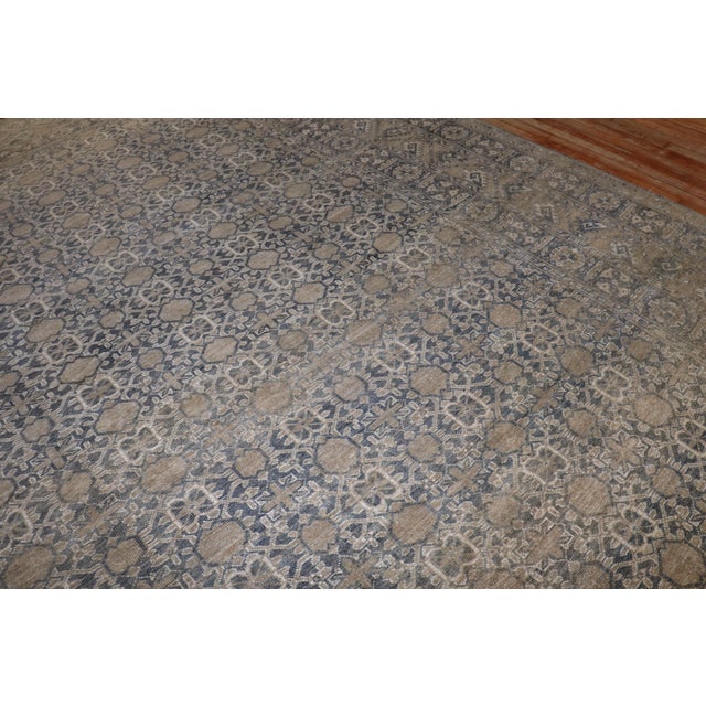 Traditional Zabihi Collection Tribal Mini Khani Ersari Rug For Sale - Image 3 of 12