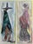 Vintage Framed Ted DeGrazia Mid-Century Southwestern Lithograph Prints Navajo Bride And Groom Pair This exceptionally...