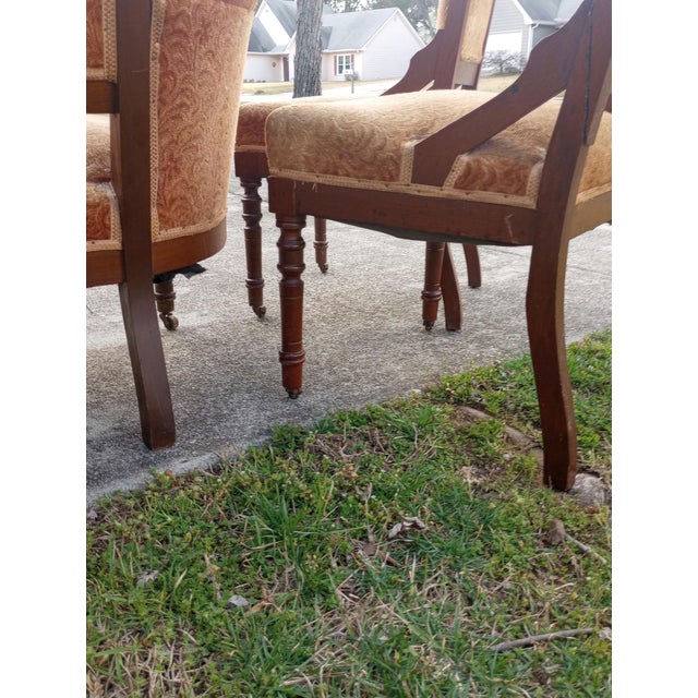 Mid 19th Century Eastlake Victorian Sette Set For Sale - Image 11 of 12