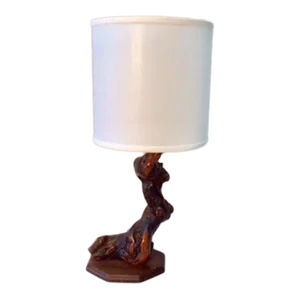 Mid 20th Century French Grapevine Table Lamp
