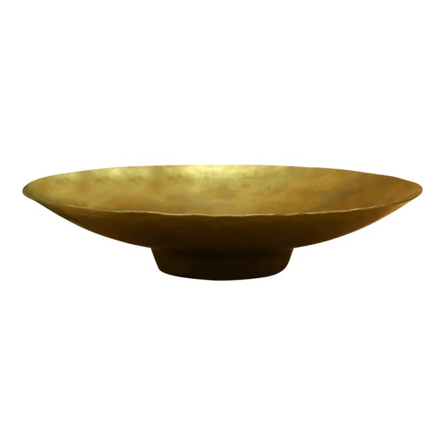 Fairthorne Studios Hand-Hammered Brass Bowl, Canada – 7" Decorative Catchall For Sale