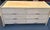 Vintage Cerused Pencil Reed 6 Drawer Dresser For Sale - Image 9 of 12