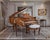 Rococo Luxury Hand-Crafted Grand Piano Louis XV Style with Ornate Carvings & Matching Stool For Sale - Image 3 of 6