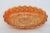 Mid-Century Modern Imperial Quilted Diamond Pansy Marigold Carnival Glass Candy Dish For Sale - Image 3 of 11