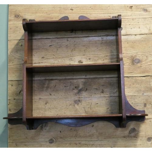 Late 19th Century Arts and Crafts Wall Hanging Shelves, 1890 For Sale - Image 5 of 7