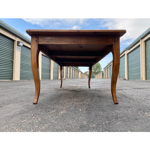 106” Weathered Plank French Dining Table Chairish