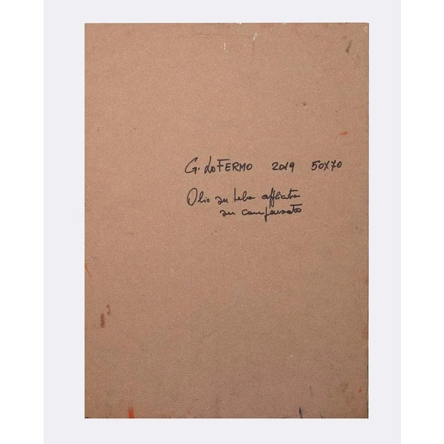 Giorgio Lo Fermo - Abstract Composition - Original Oil Painting - 2019 For Sale - Image 3 of 4