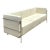 Vintage Chrome Frame Sofa After Le Corbusier For Sale