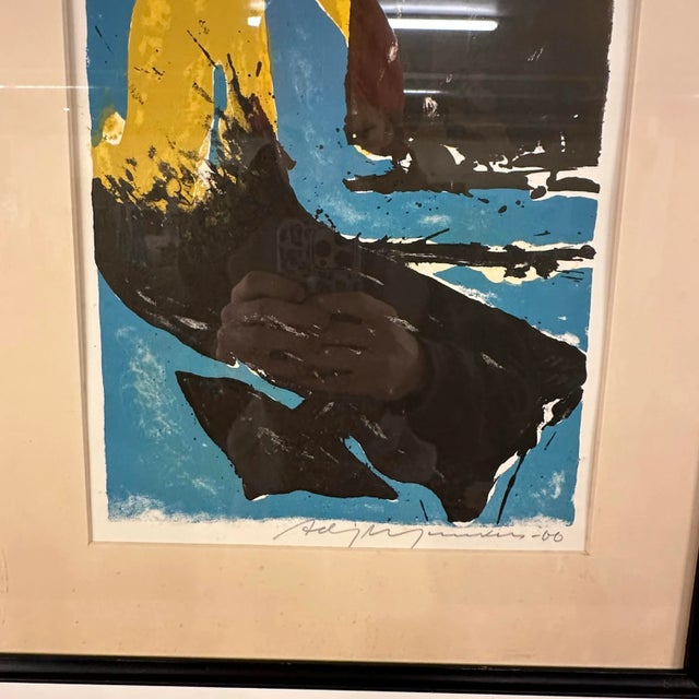 Mid 20th Century Adja Yunkers “Summer in Venice I” Lithograph For Sale - Image 5 of 12