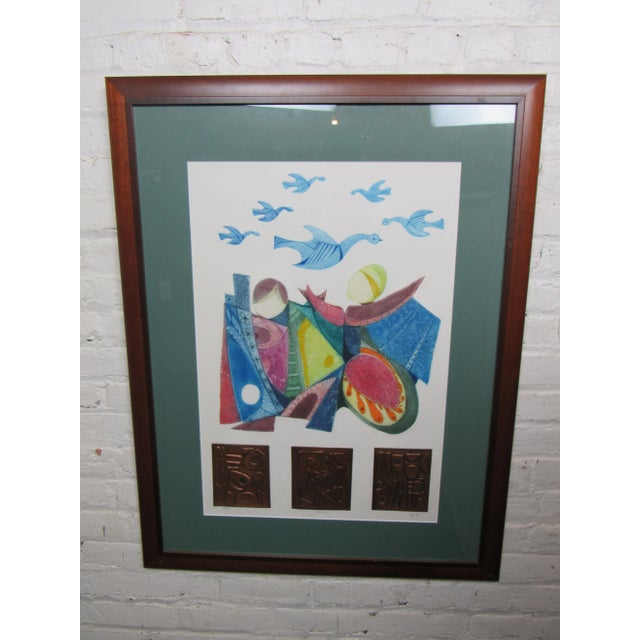 Drawing/Sketching Materials 'Twins' by Amram Ebgi #98/150 For Sale - Image 7 of 10