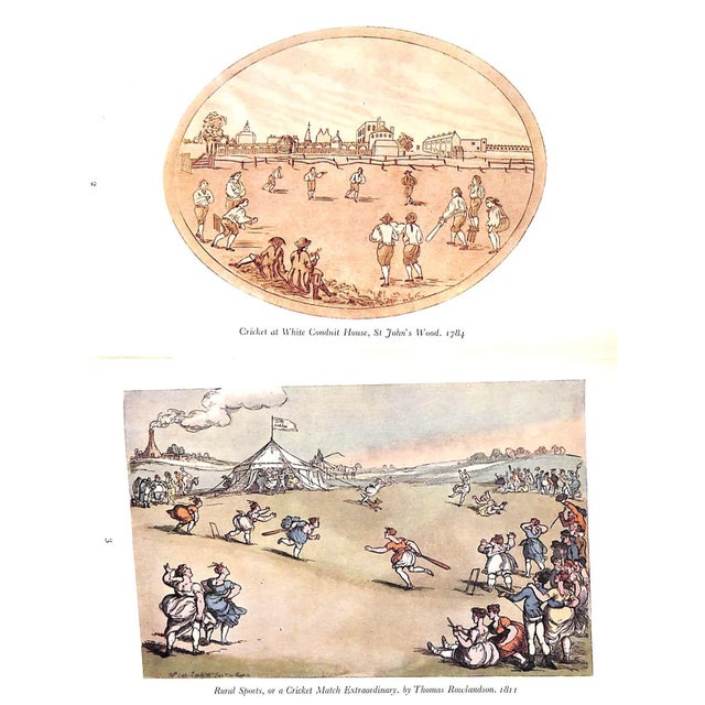 "The Picture of Cricket" Book 1955 Arlott, John For Sale - Image 9 of 12