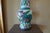 Vintage Porcelain Flower Tall Vase For Sale - Image 10 of 16