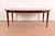 An exceptional French Regency Louis XVI style carved walnut extension dining table In the manner of Henredon USA, Circa...