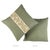 Contemporary Schumacher Ashoka 18" Pillow In Leaf & Blush For Sale - Image 3 of 4