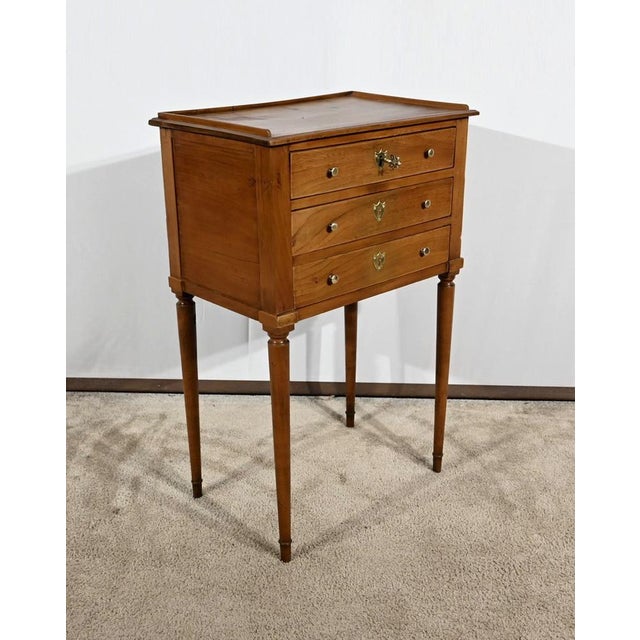 Small Living Room Table in Cherry and Walnut For Sale - Image 12 of 18