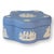 A beautifully crafted Wedgwood Jasperware trinket box in the classic blue and cream colorway. This midcentury piece...