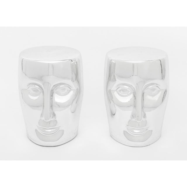 Pop Art Philippe Starck for Xo "Bonze" Stools, Pair For Sale - Image 3 of 12