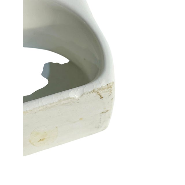 Vintage Mid Century Modern Ceramic Swan Napkin Ring Holders - Set of 5 For Sale - Image 11 of 11