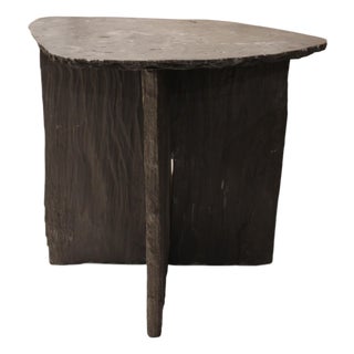 Mid 20th Century French Slate Table - Triangular For Sale