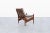 Mid-Century Modern Sculptural Walnut Reclining High-Back Lounge Chairs, 1960s For Sale - Image 11 of 12