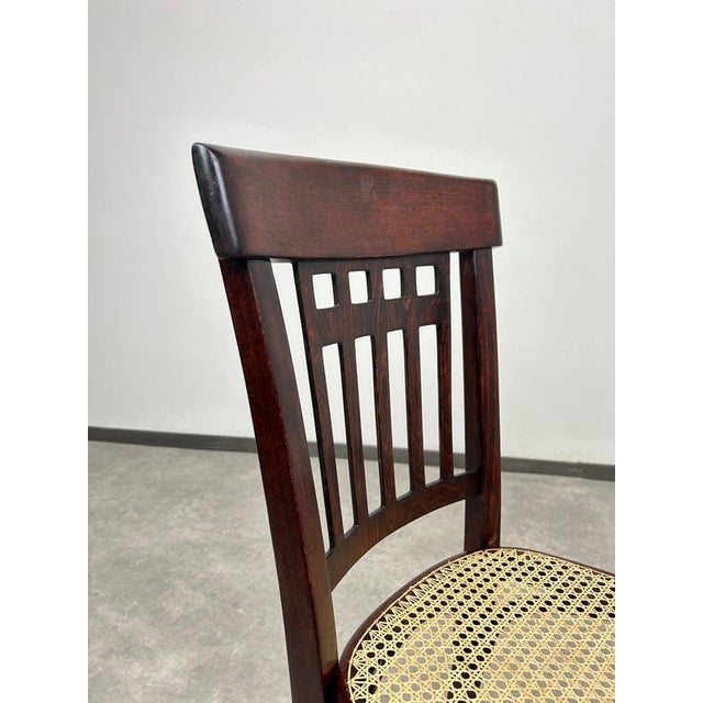 No.234 Dining Chair attributed to Otto Wagner for J&J Kohn, 1890s For Sale - Image 10 of 12