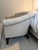 Traditional Lee Industries Tufted Linen Loveseat For Sale - Image 3 of 11