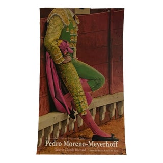 Exhibition Poster by Pedro Moreno-Meyerhoff, France, 2000s For Sale