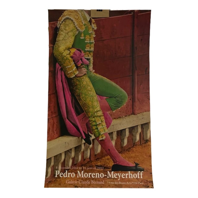 Exhibition Poster by Pedro Moreno-Meyerhoff, France, 2000s For Sale