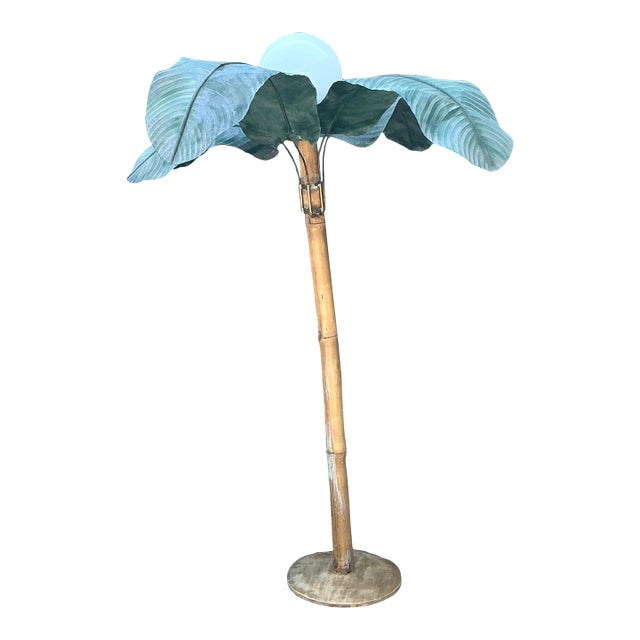 Vintage Palm Tree Floor Lamp For Sale